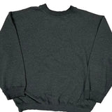 Starter Sweatshirt - Large Gray Cotton Blend