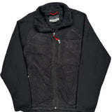 Nike Fleece Jacket - Large Black Polyester