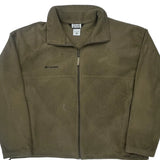Columbia Fleece Jacket - 2XL Khaki Polyester