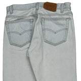 Levis Contrast Stitch Jeans - 28W UK 8 Light Wash Denim