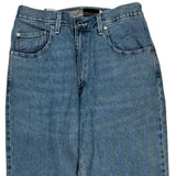 Silver Tabs Levis Loose Jeans - 30W 34L Blue Cotton
