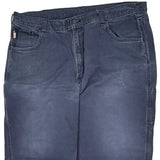 Carhartt Carpenter Trousers - 40W 34L Blue Cotton