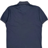 Lacoste Polo Shirt - Small Blue Cotton