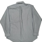 Blake Ralph Lauren Striped Shirt - XL Blue Cotton