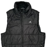 Adidas Vest - Large Black Polyester