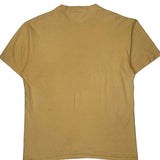 Sun Valley Sgt Leisure Single Stitch T-Shirt - Large Yellow Cotton