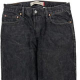 Levis 550 Jeans - 32W 34L Black Cotton