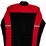 Made In USA Nike Track Jacket - Medium Black Polyester