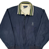 Nautica Harrington Jacket - Large Navy Cotton
