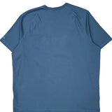 Carhartt T-Shirt - 2XL Blue Cotton Blend
