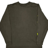 Carhartt Long Sleeve T-Shirt - Large Brown Cotton