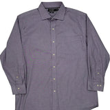 Ralph Lauren Slim Fit Shirt - XL Purple Cotton