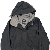 The North Face Waterproof Jacket - Medium Black Nylon