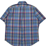 Ralph Lauren Checked Short Sleeve Shirt - Large Multicoloured Cotton