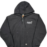 Schmidt Construction Floors Berne Workwear Jacket - XL Black Cotton