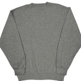 Russell Athletic Sweatshirt - Large Grey Cotton Blend