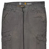 Carhartt Cargo Trousers - 32W 31L Grey Cotton