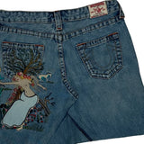 True Religion Denim Skirt - 30W US 6 Blue Denim
