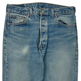 501 Levis Jeans - 31W 30L Light Wash Denim