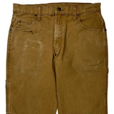 Dickies Carpenter Trousers - 32W 30L Brown Cotton