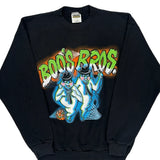 Boo'S Bros Tultex Graphic Sweatshirt - Large Black Cotton Blend