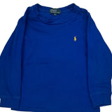 Age 4 Polo By Ralph Lauren Long Sleeve T-Shirt - XS Blue Cotton