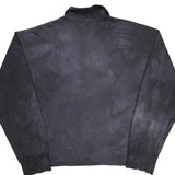 Polo By Ralph Lauren Tie-Dye 1/4 Zip - Large Gray Cotton