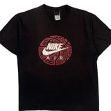 Nike Graphic T-Shirt - Large Black Cotton