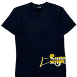 Supreme Graphic T-Shirt - Medium Black Cotton