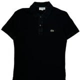 Lacoste Slim Fit Polo Shirt - Small Black Cotton