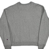 Reverse Weave Champion Sweatshirt - Large Gray Cotton