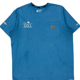 Dni Heating-Cooling-Refrigeration-Plumbing Carhartt T-Shirt - Large Blue Cotton
