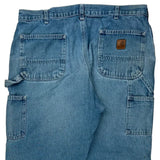 Carhartt Carpenter Jeans - 36W 30L Blue Denim