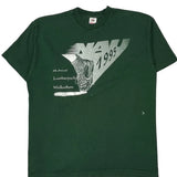 Lumberjack Walkathon Fruit Of The Loom Single Stitch T-Shirt - XL Green Cotton