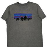 Patagonia Graphic T-Shirt - Large Gray Cotton