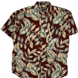 Chaps Ralph Lauren Hawaiian Shirt - Large Multicoloured Cotton