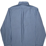 Polo By Ralph Lauren Striped Shirt - XL Blue Cotton