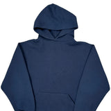 Made In USA Russell Athletic Hoodie - Medium Navy Cotton