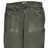 Schmidt Carpenter Trousers - 31W 32L Grey Cotton