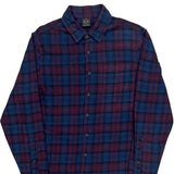 Oakley Checked Flannel Shirt - Small Multicoloured Cotton