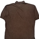 Gant Polo Shirt - Large Brown Cotton