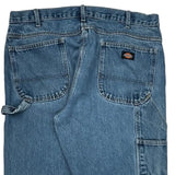 Dickies Carpenter Jeans - 34W 30L Blue Cotton