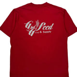 Carhartt T-Shirt - Large Red Cotton