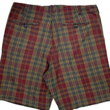 Polo By Ralph Lauren Checked Chino Shorts - 40W 10L Multicoloured Cotton