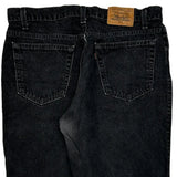 Levis Jeans - 34W 30L Black Cotton