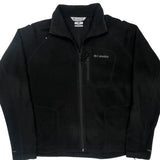 Columbia Fleece Jacket - XL Black Polyester