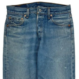 501 Levis Jeans - 31W 34L Blue Cotton