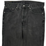 Levis 505 Jeans - 34W 30L Black Denim