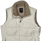700 Fill The North Face Puffer Vest - Large Cream Down