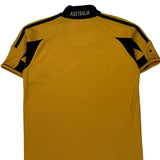 Age 12 Adidas Cricket Australia Football Shirt - Medium Yellow Polyester